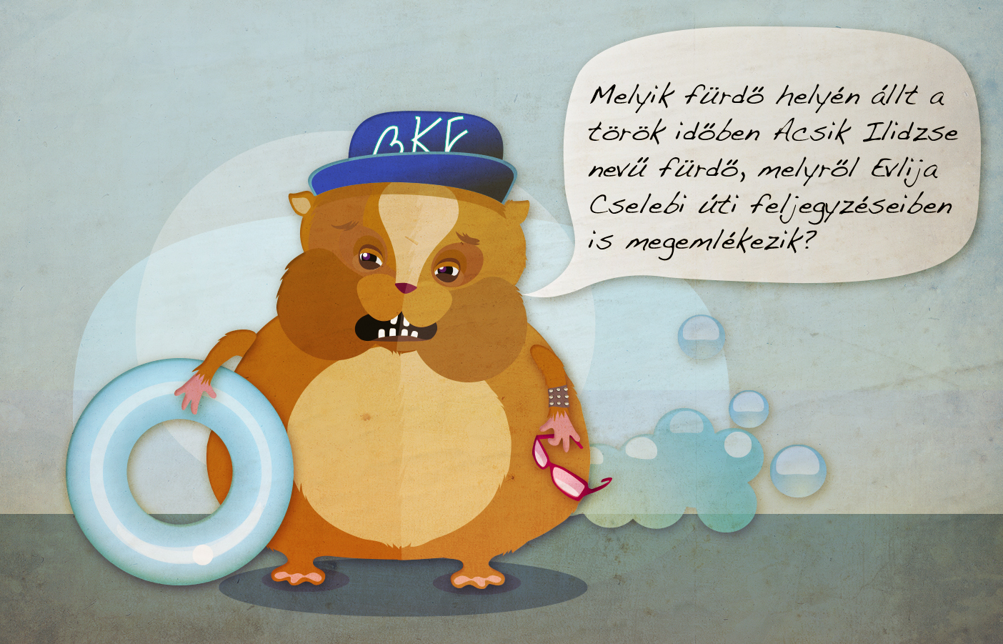 Illustration for an educational quiz