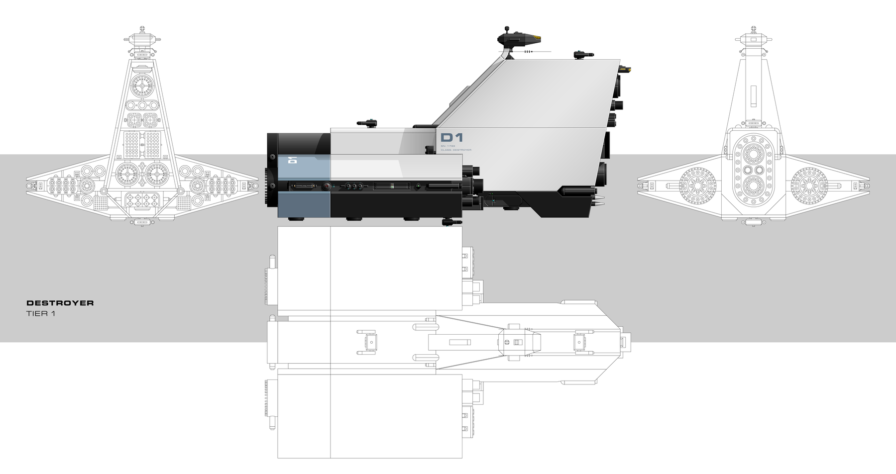Imperium Galactica Spaceship Design