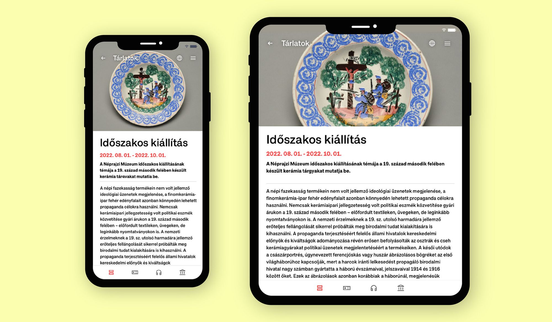 Mobil Applications for the Museum of Ethnography