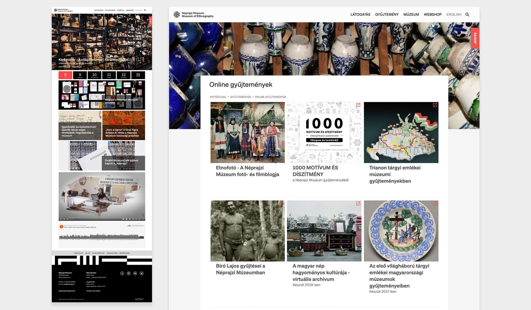 neprajz.hu Website Redesign